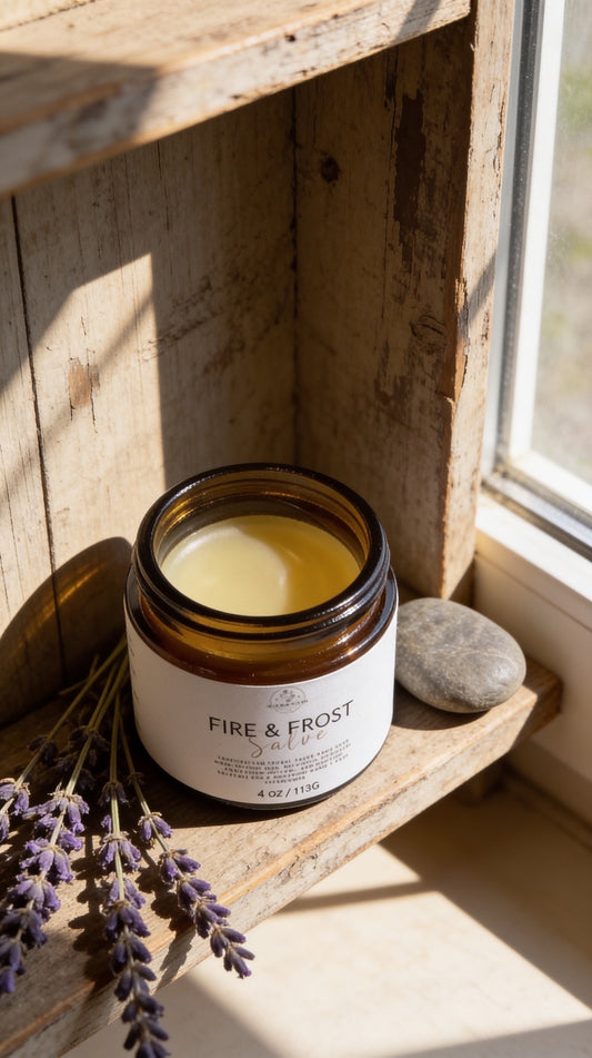 Herbal Relief Salve Warm + Cool Comfort Balm FIRE & FROST™