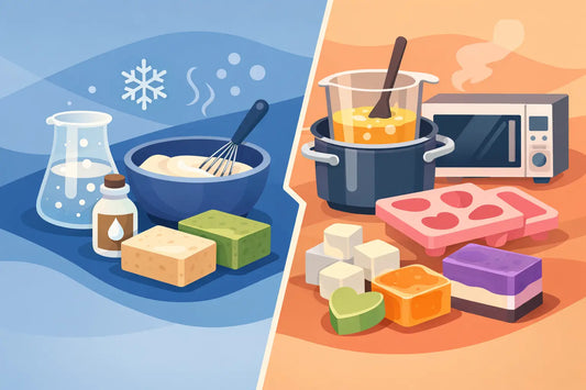 Cold Process vs Melt and Pour Soap Choices