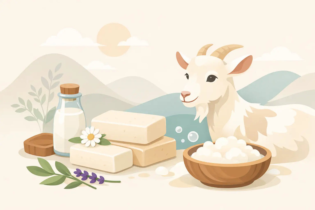 How to Use Goat Milk Soap for Calm, Soft Skin