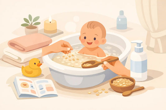 How an Oatmeal Bath for Babies Can Soothe Skin