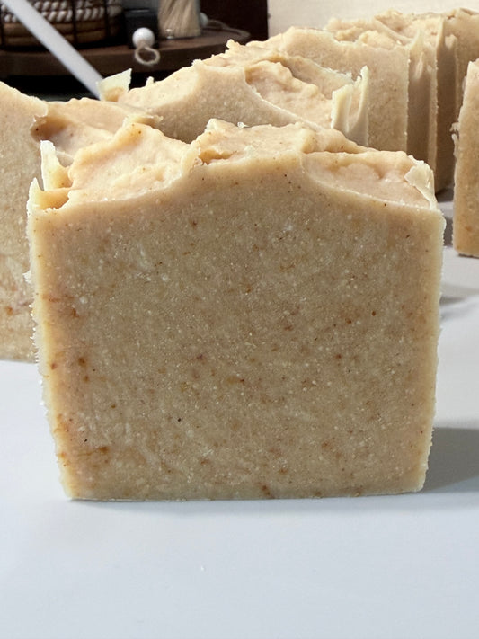 Sunlit Skin™ Goat Milk Turmeric Soap | Gentle Glow Bar for Sensitive Skin
