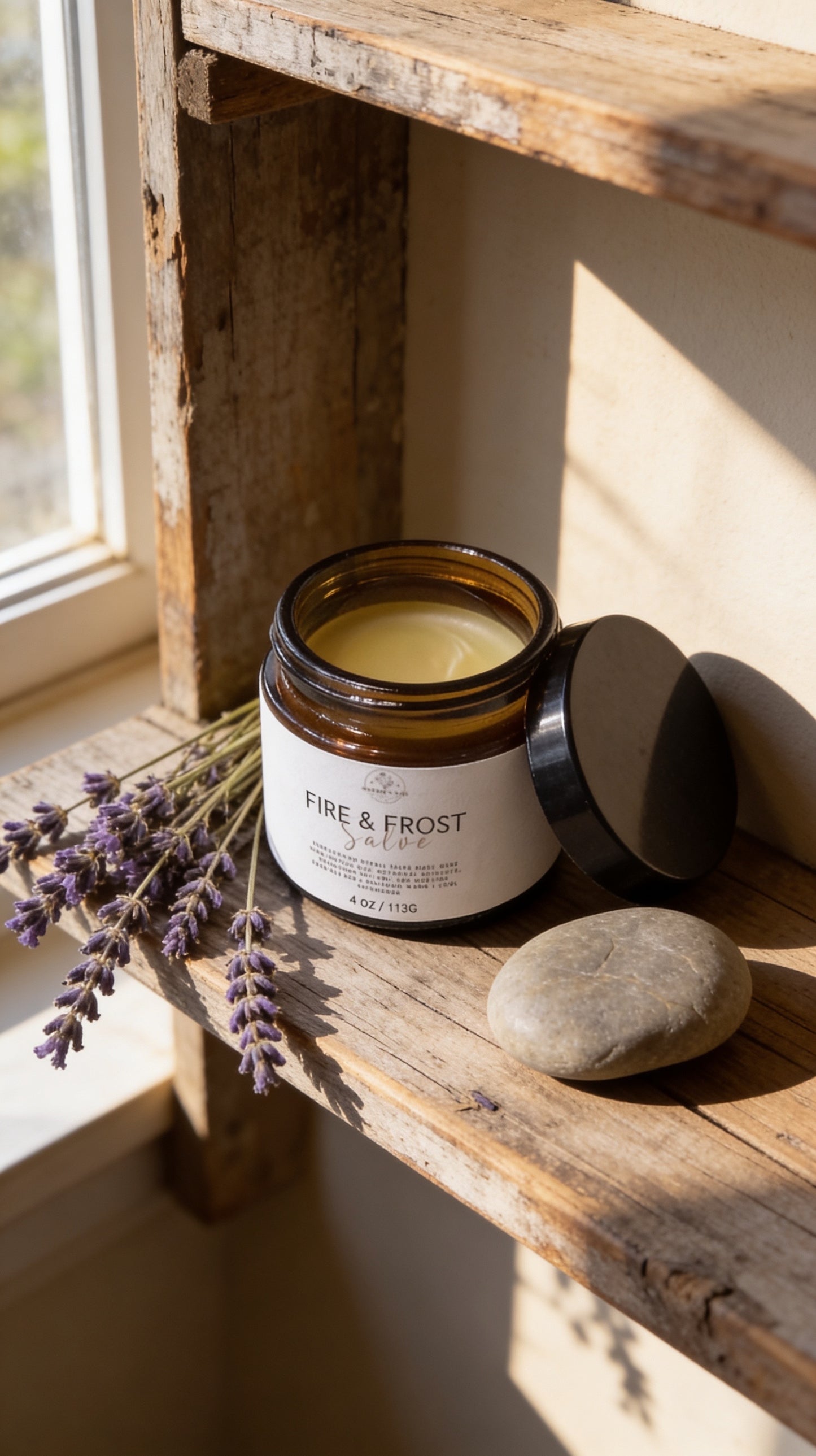 Herbal Relief Salve Warm + Cool Comfort Balm FIRE & FROST™