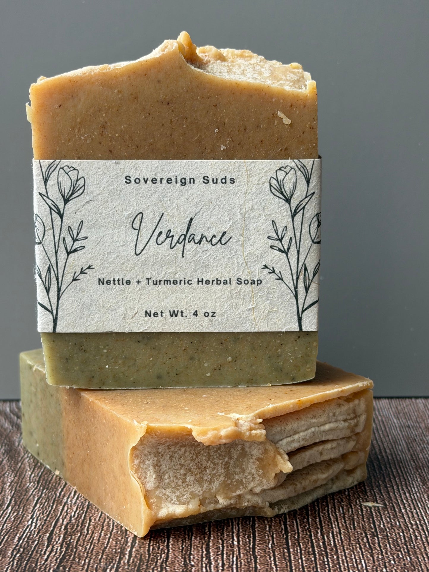 Verdance | Handmade Nettle & Turmeric Soap