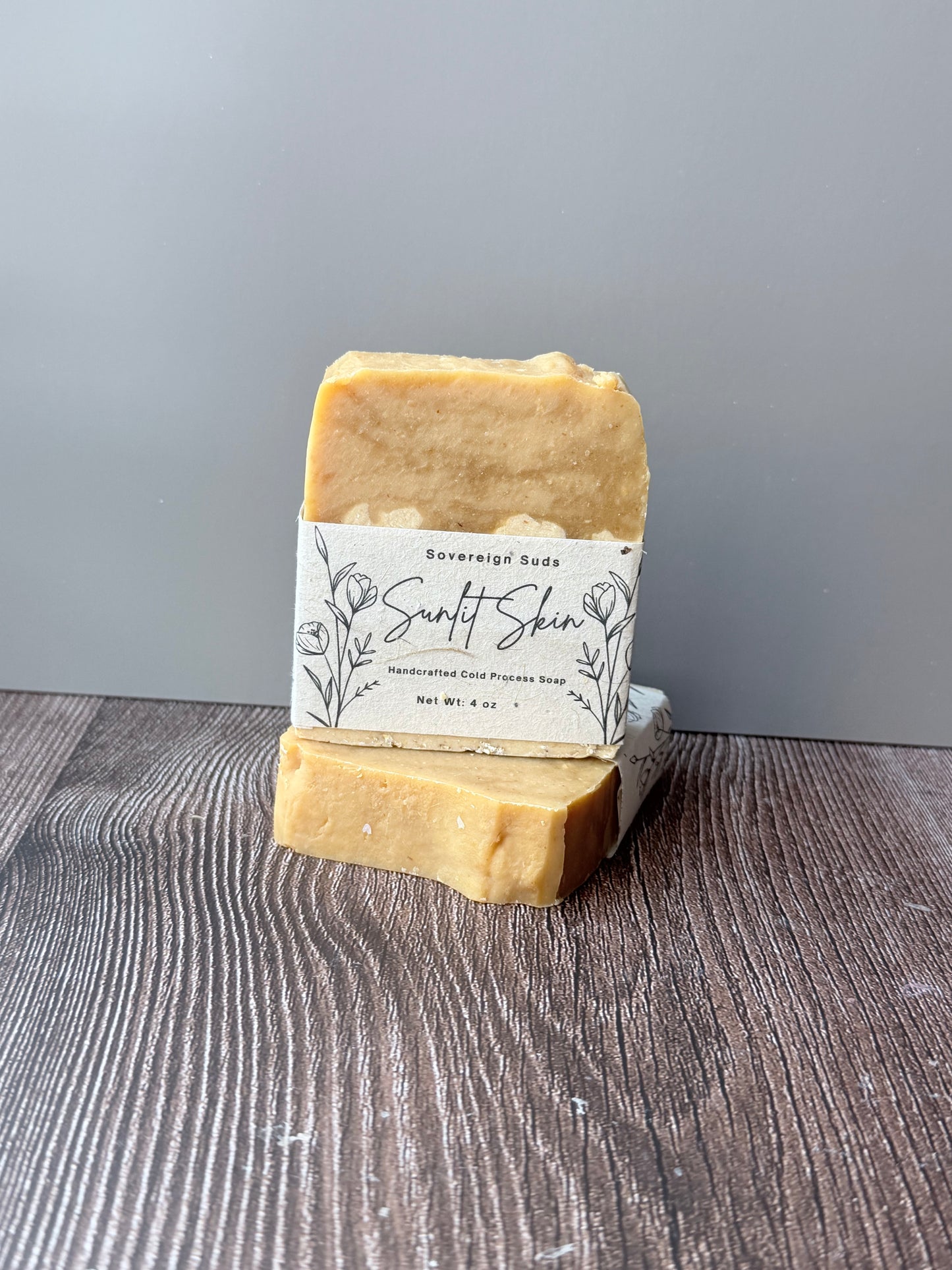 Turmeric & Goat Milk with Honey Handmade Soap
 Skin “ Sunlit Skin”