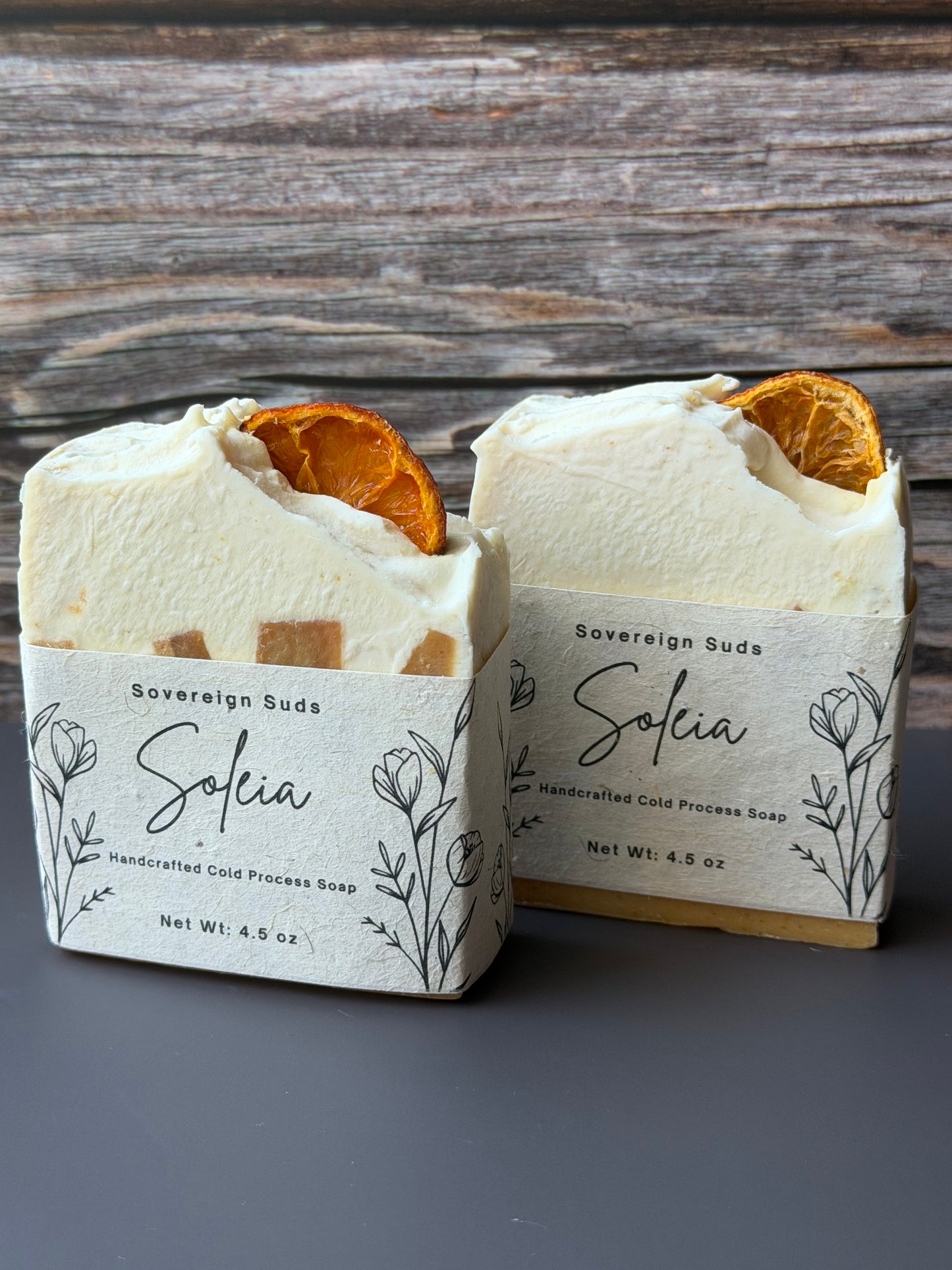Soleia | Goat Milk Citrus Soap Bar with Colloidal Oat & Turmeric