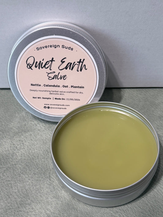 Herbal Salves | Botanical Balm for Dry Sensitive Skin | Quiet Earth Salve