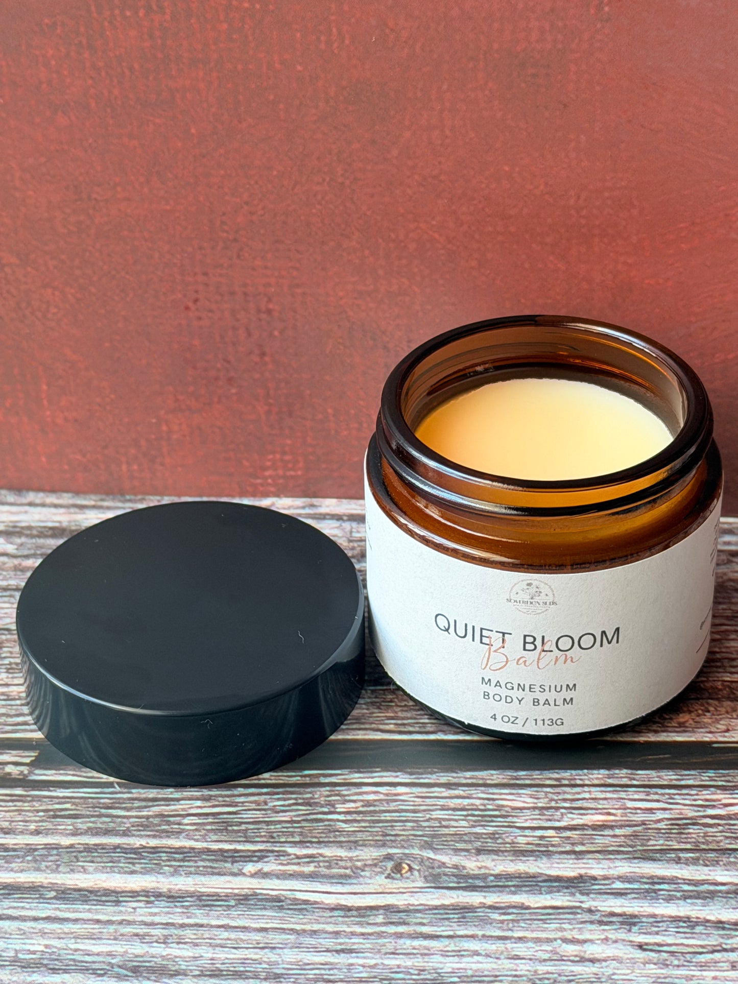 Quiet Bloom Magnesium Balm | Relaxing Magnesium Body Balm | Sovereign Suds