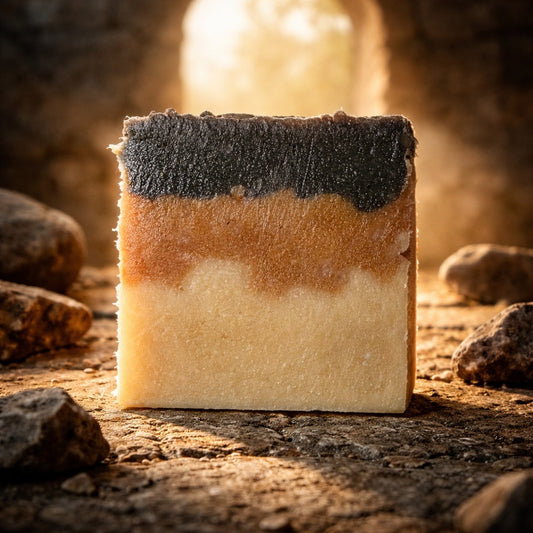 King’s Quiet Strength – Warm Sandalwood Luxury Soap (For Soft, Balanced Skin)