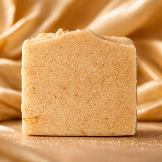 Sunlit Skin™ Goat Milk Turmeric Soap | Gentle Glow Bar for Sensitive Skin